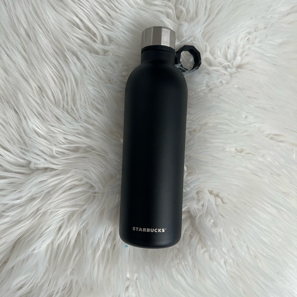 Starbucks Insulated Black Water Bottle